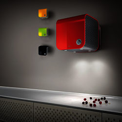 Elica 35CC Aspire Cooker Hood Red